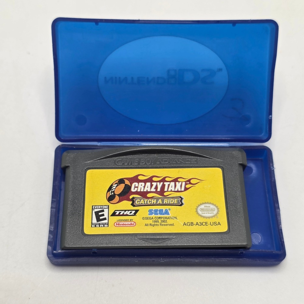 Nintendo Game Boy Advance Crazy Taxi Catch A Ride Sega THQ GBA AGB-A3CE-USA Game